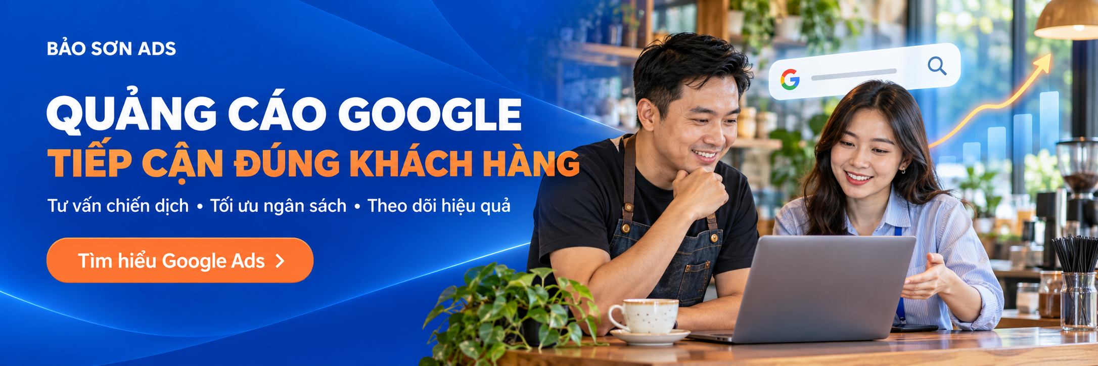 Bảo Sơn cung cấp dịch vụ quảng cáo google cho doanh nghiệp Việt Nam.
