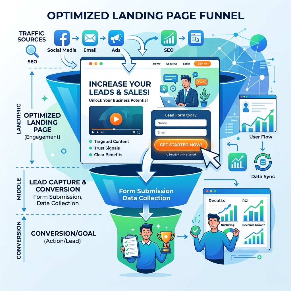 Tối ưu trang đích Landing Page
