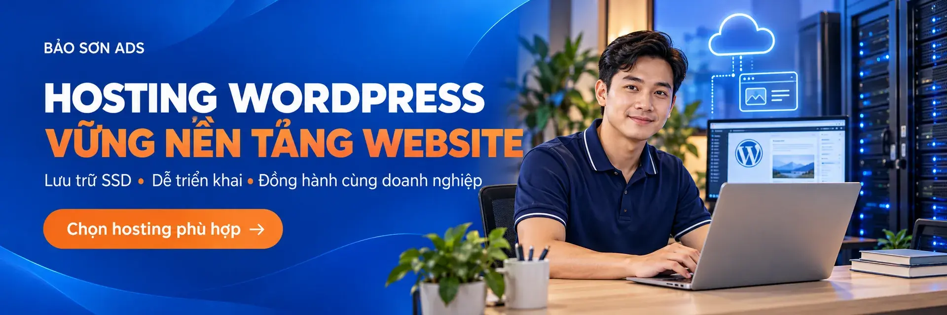 Bảo Sơn cung cấp dịch vụ hosting wordpress cho doanh nghiệp Việt Nam.