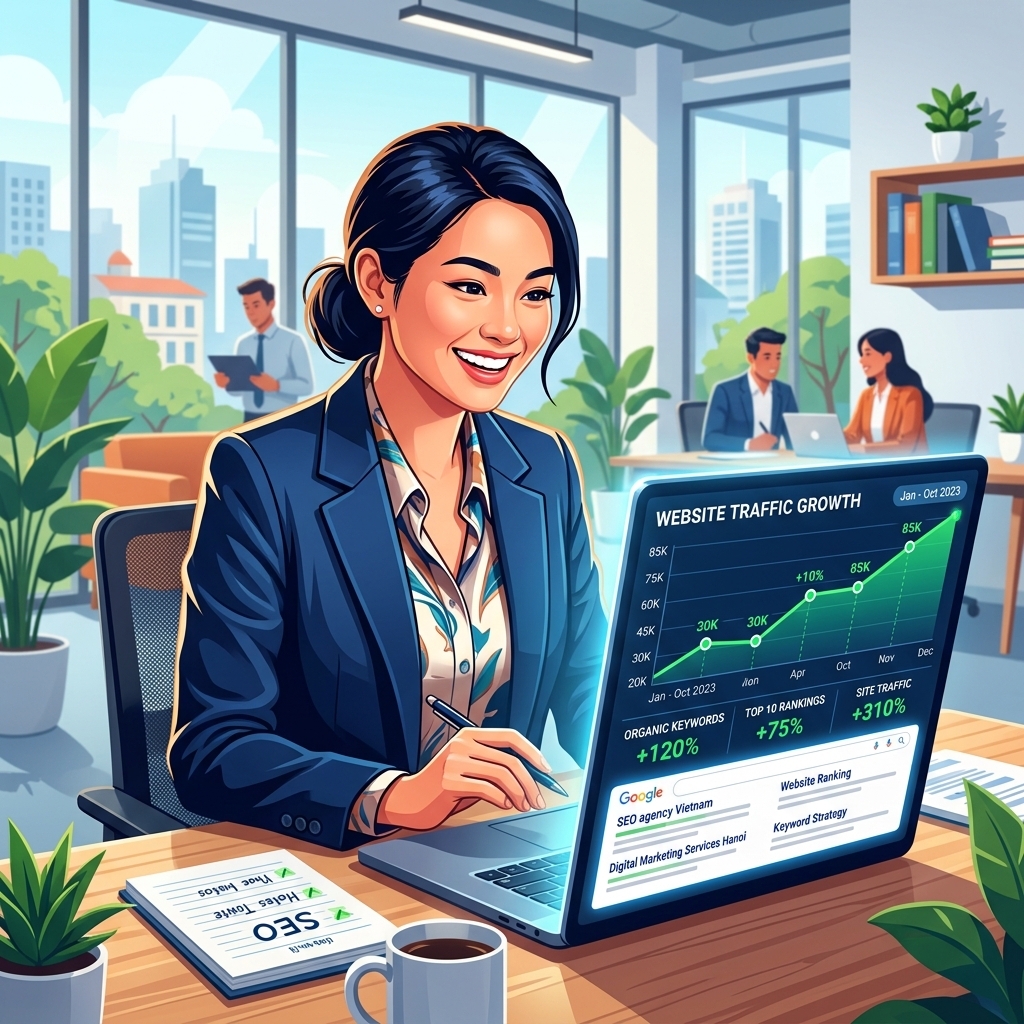 Lợi ích tăng trưởng nhờ SEO