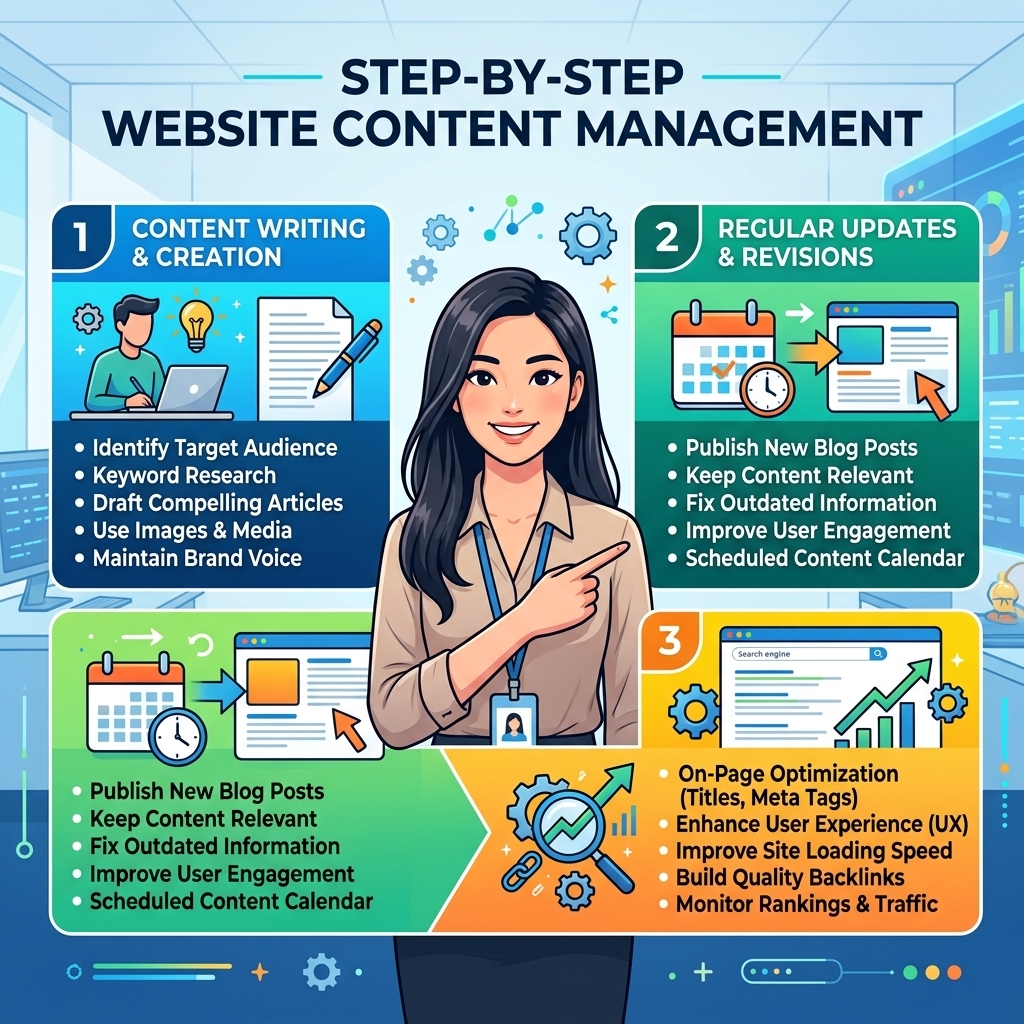 Quy trình chăm sóc website chuẩn SEO