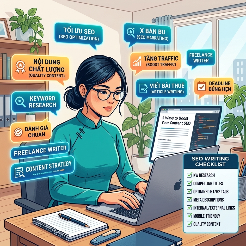 Công việc của người viết bài SEO