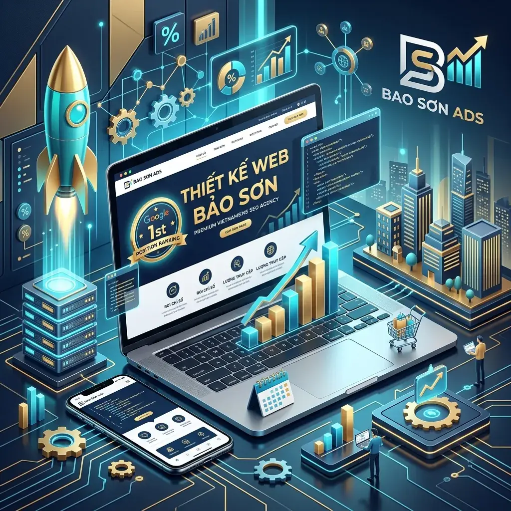 Dịch vụ thiết kế website chuẩn SEO tại Bảo Sơn uy tín chất lượng 2026 - Truyền thông Bảo Sơn