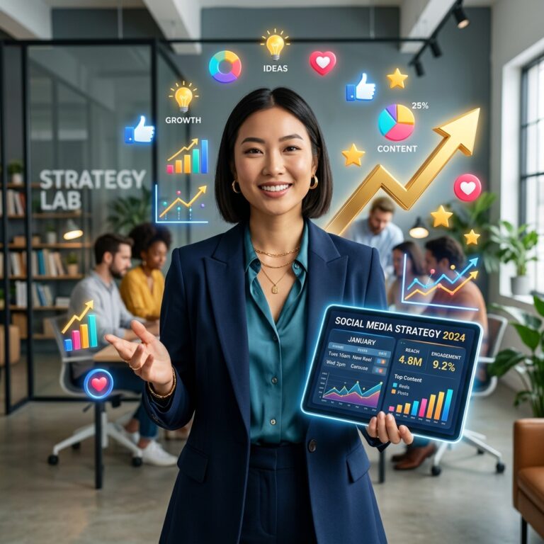 Fanpage Doanh Nghiệp Nên Đăng Gì? 5 Trụ Cột Nội Dung & Ma Trận Đăng Bài Hút Khách