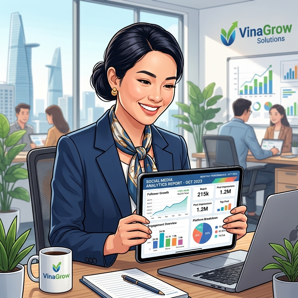 Báo cáo định kỳ quản lý Fanpage