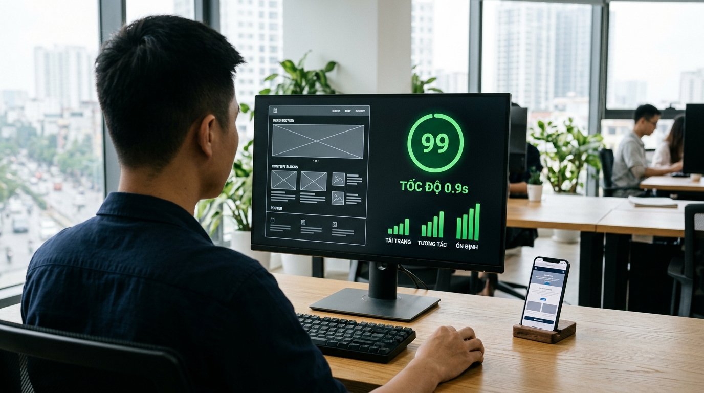 Kỹ sư Truyền thông Bảo Sơn kiểm định tốc độ tải trang và hiệu năng website WordPress đạt chuẩn PageSpeed Kỹ sư Truyền thông Bảo Sơn kiểm định tốc độ tải trang và hiệu năng website WordPress đạt chuẩn PageSpeed
