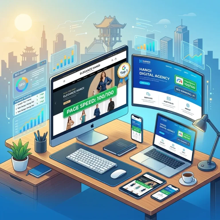 Thiết Kế Web Chuẩn SEO Tại Hoàng Mai Uy Tín, Bứt Phá Doanh Số 2026