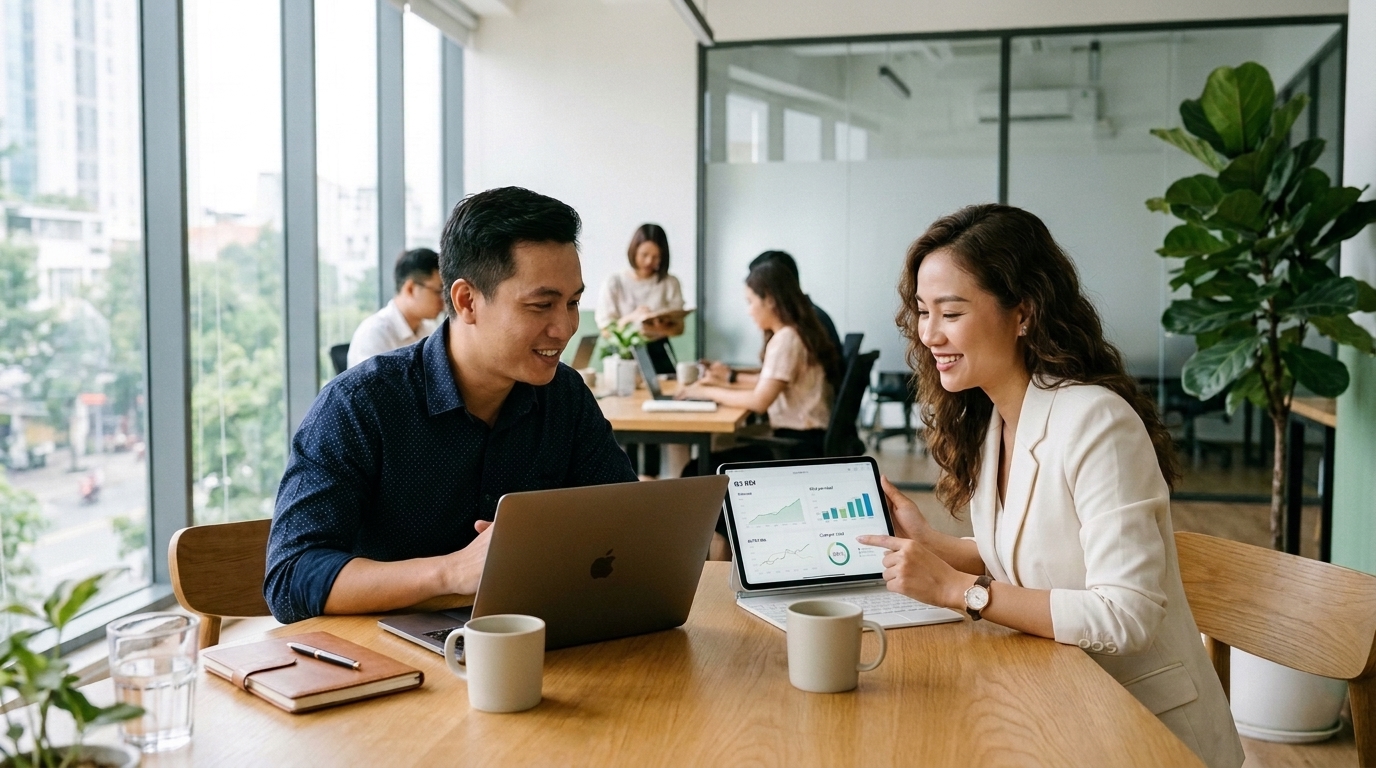 Tư Vấn Giải Pháp Quản Lý Fanpage Tối Ưu 70% Ngân Sách Marketing Chuyên gia Bảo Sơn tư vấn trực tiếp giải pháp chăm sóc Fanpage giúp doanh nghiệp tiết kiệm 70% ngân sách